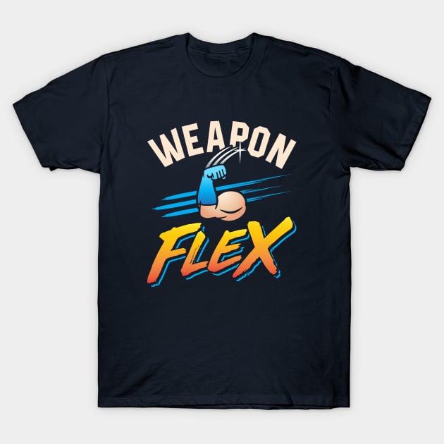 Weapon Flex T-Shirt by brogressproject